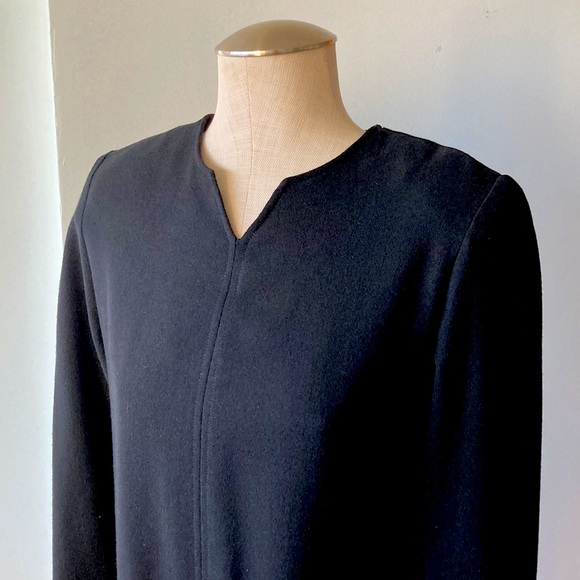 Vintage black wool Town & County - Picture 3 of 12